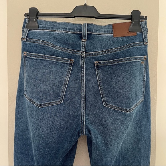 Madewell 10” High Rise Skinny Jeans - Medium Wash - Size 27 - Classic Minimal - Picture 6 of 11